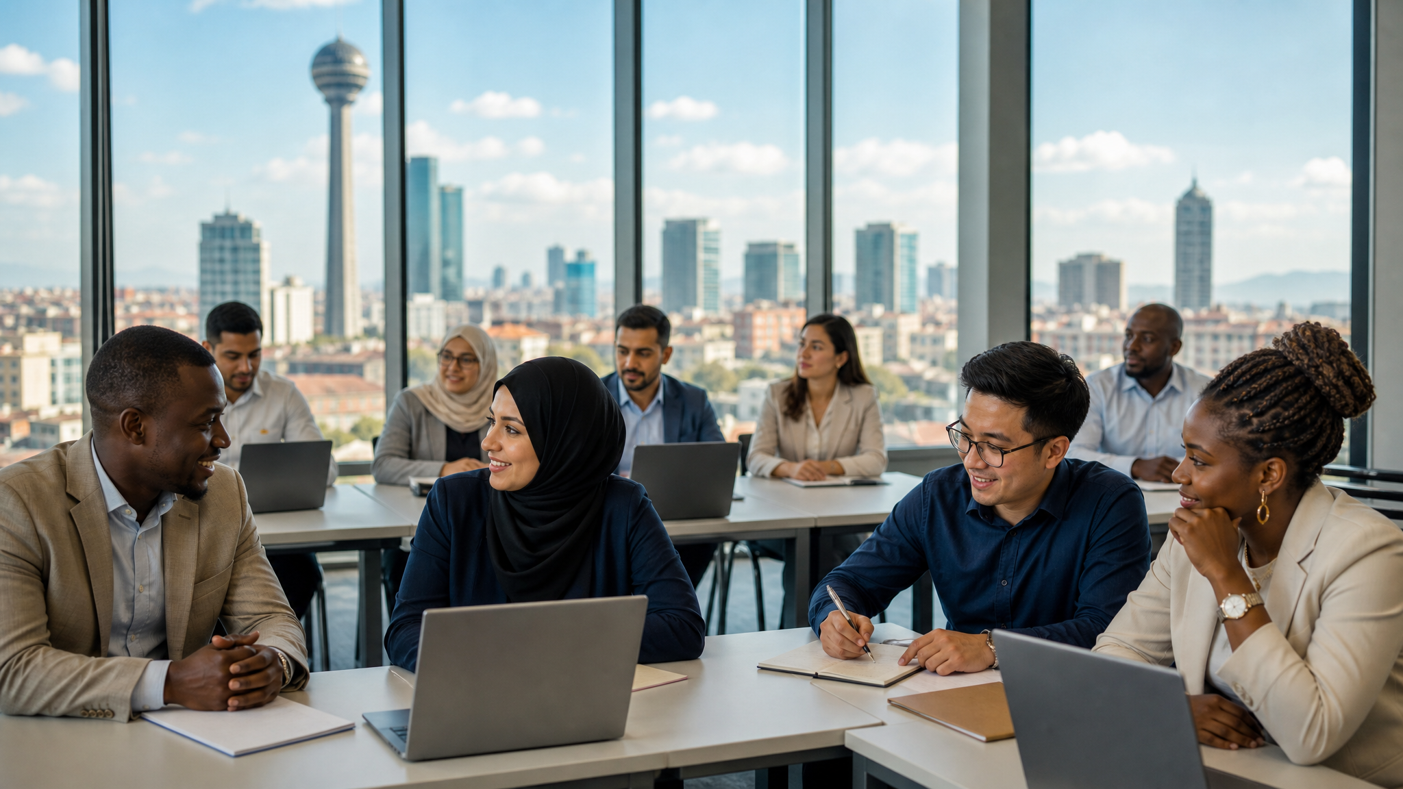 Professionals attending a Turkey Trainings program in Ankara